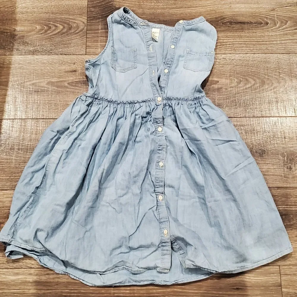 Girls GAP/OshKosh Dresses Girls Size 12 Blue Dress & Mint Short Top Dress 2 Pcs